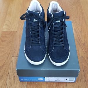 G-star wedge sneakers dark denim size 7